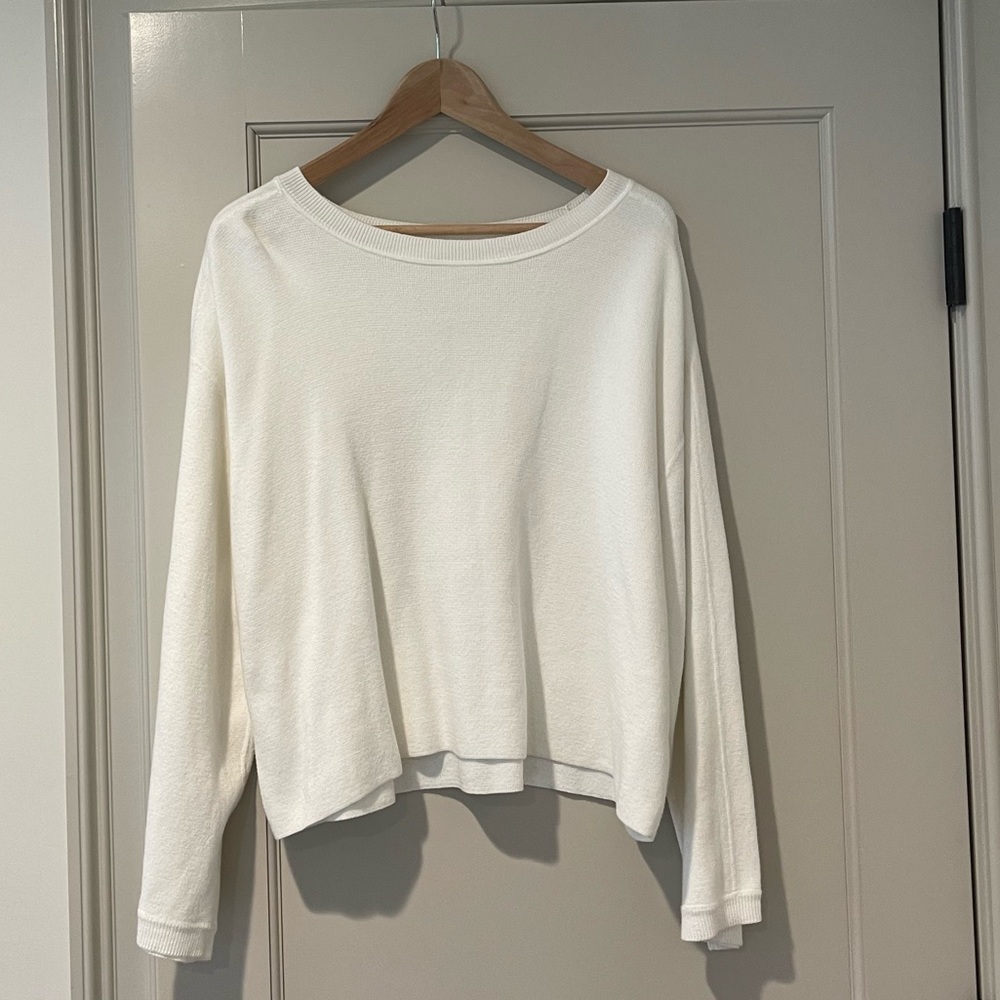 Vince white sweater